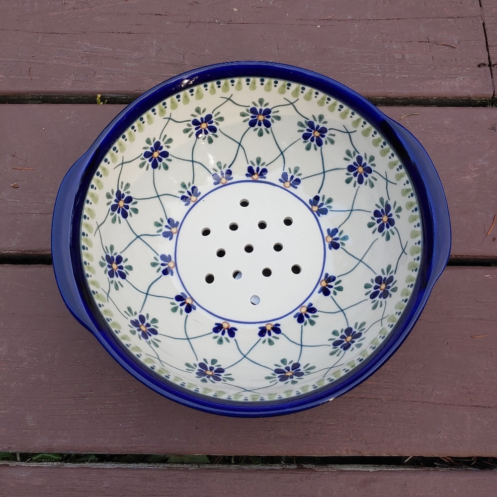 Polish Pottery Colander